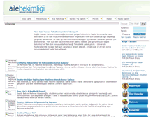 Tablet Screenshot of ailehekimligi.com.tr